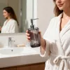 Crystal-like acrylic emulsion portioning bottles for hotels and inns, durable cosmetic emulsion press shampoo bottles Application Scenario